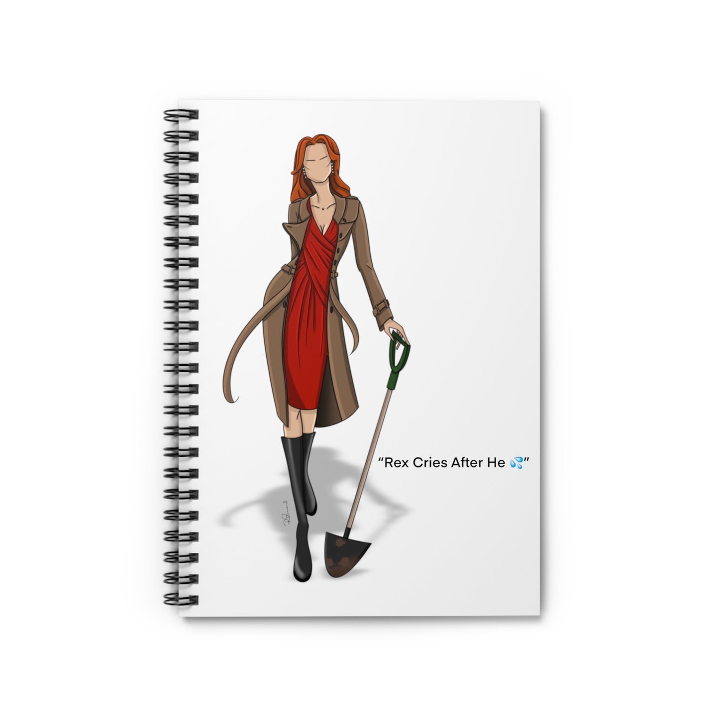 Bree Van De Kamp Confession Spiral Notebook - Ruled Line