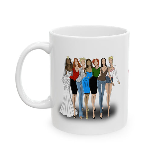 Desperate Housewives Croquis Ceramic Mug, (11oz)