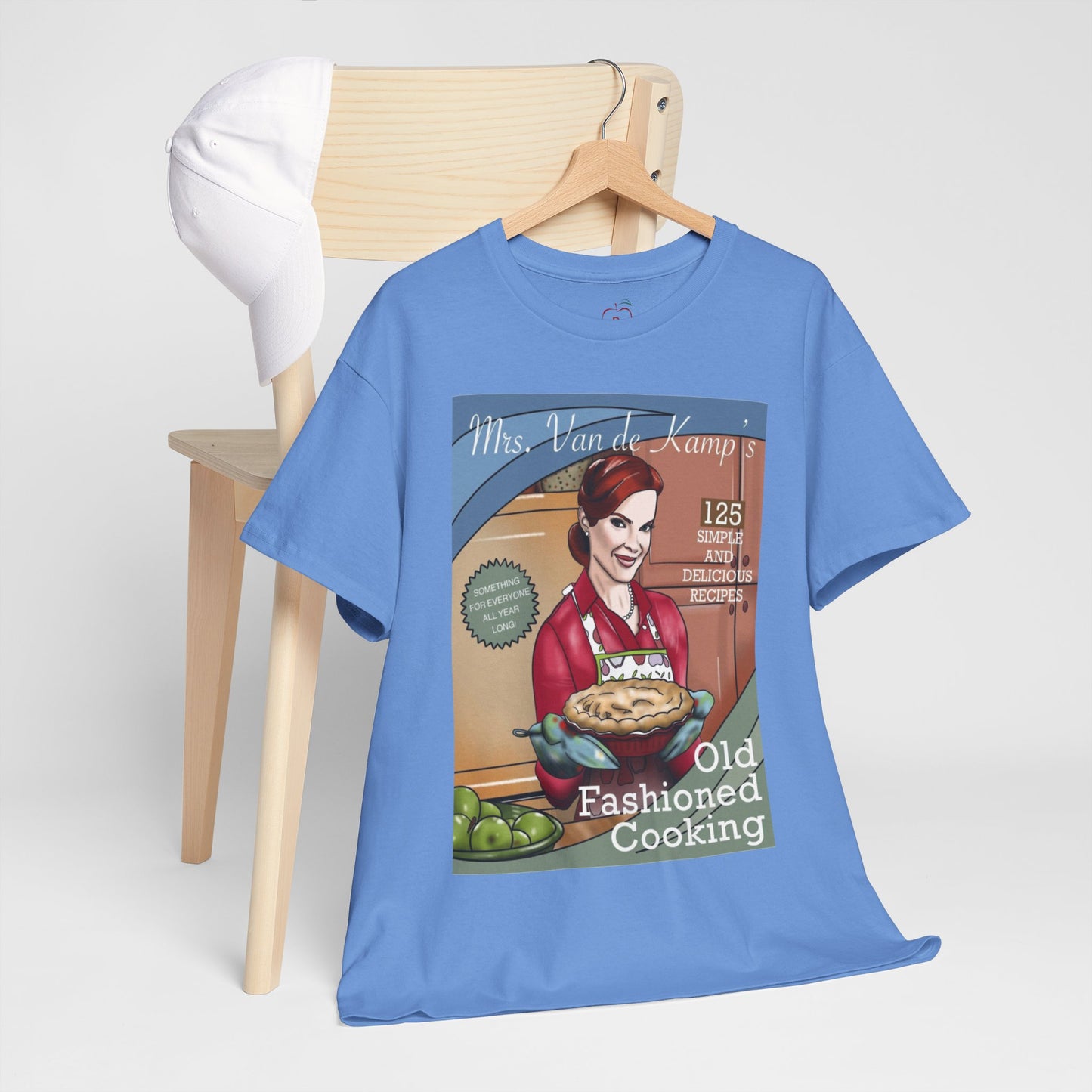 Mrs Van De Kamp’s Old Fashioned Cooking Unisex Heavy Cotton Tee