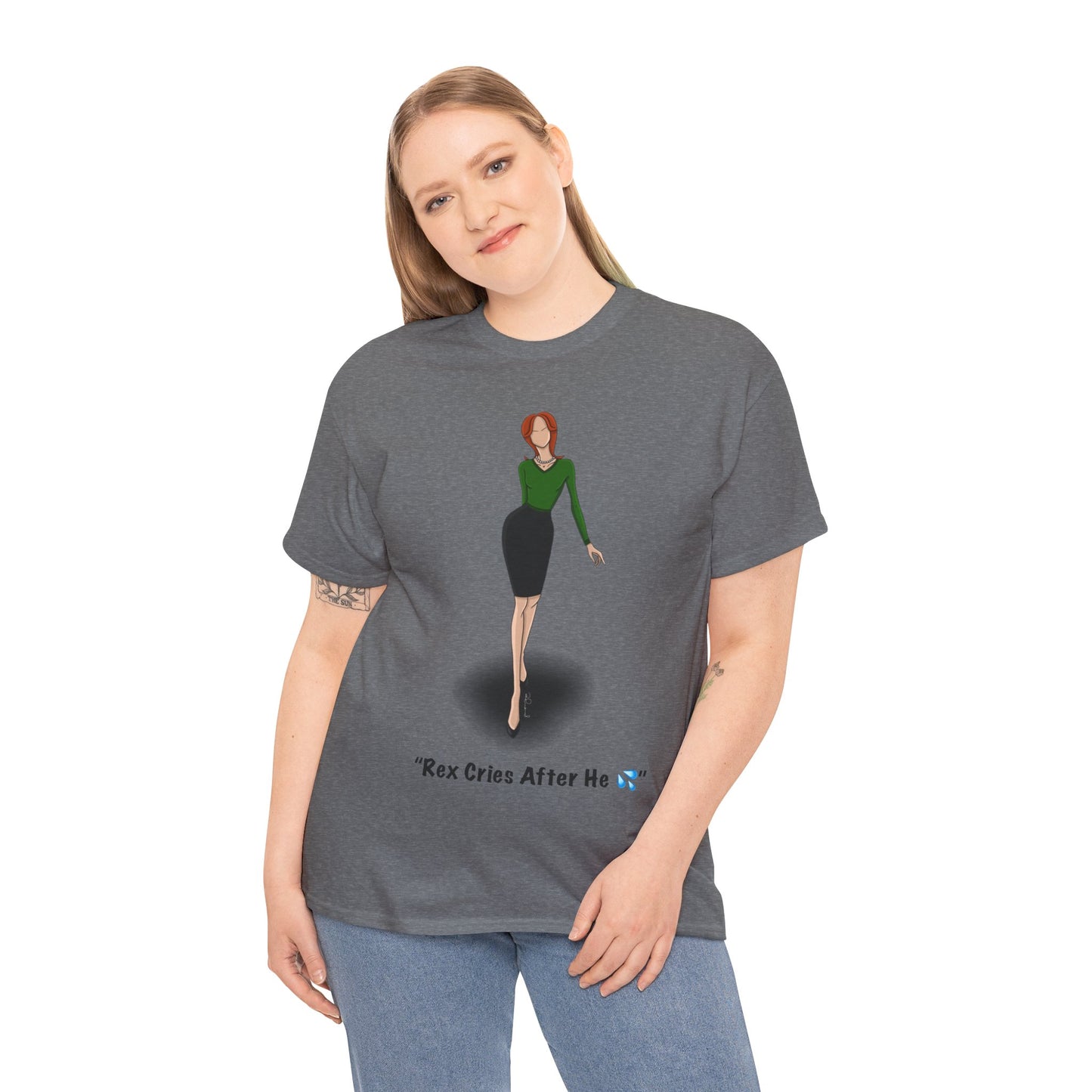 Bree Van De Kamp from Desperate Housewives Croquis Unisex Heavy Cotton Tee