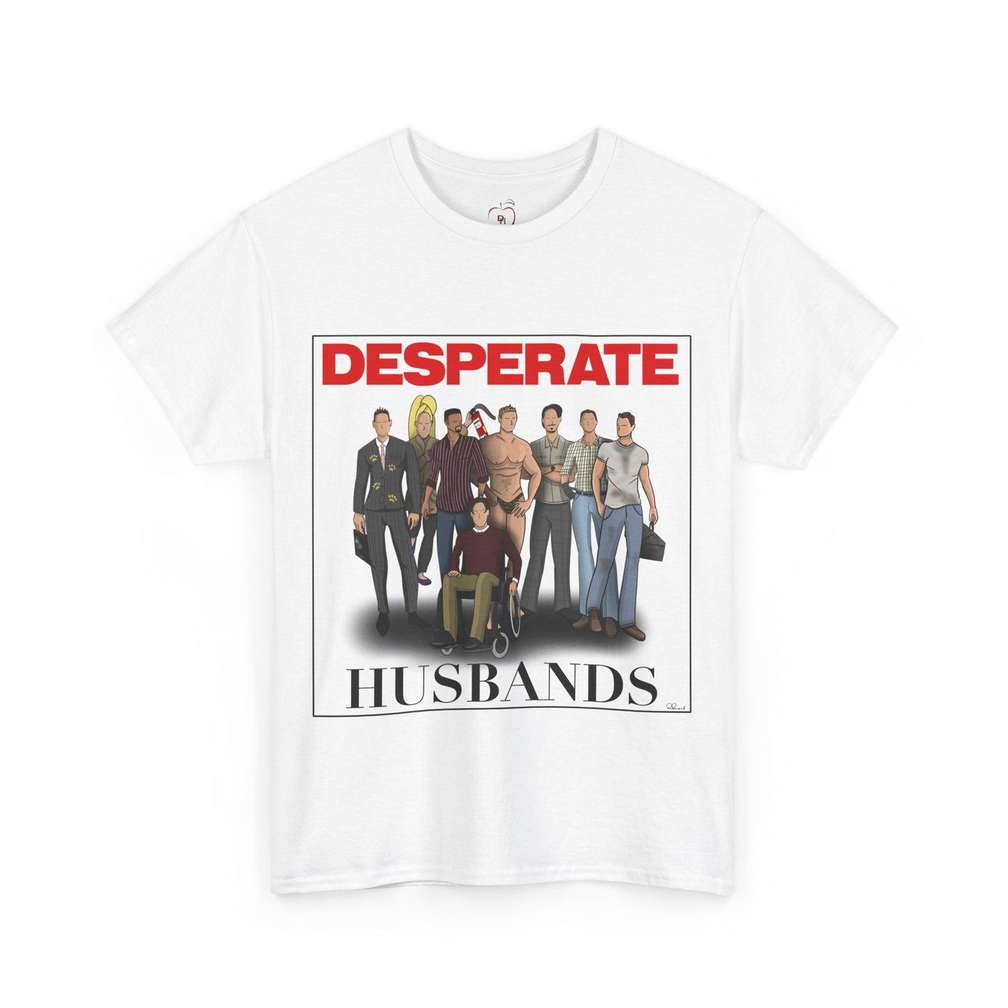 Desperate Husbands Unisex Heavy Cotton Tee