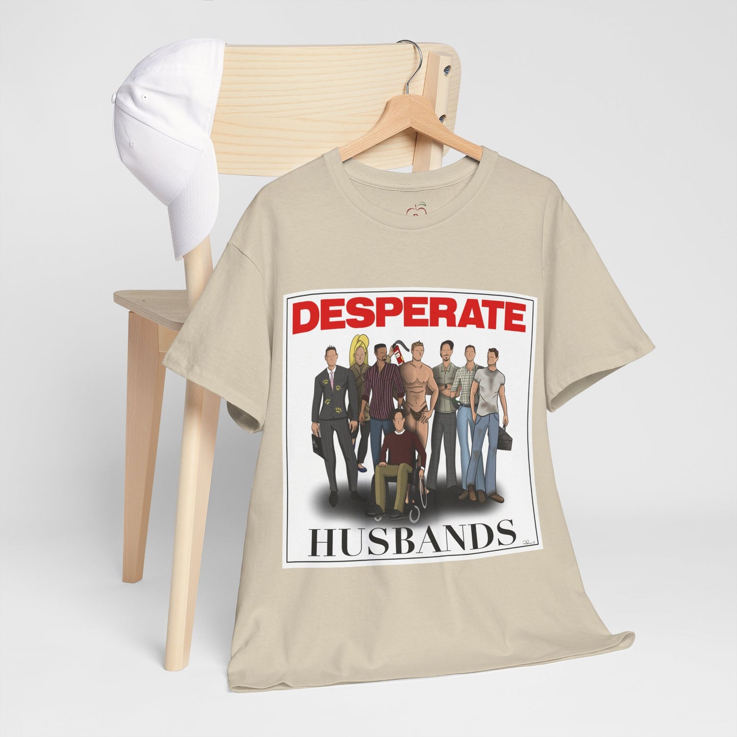 Desperate Husbands Unisex Heavy Cotton Tee