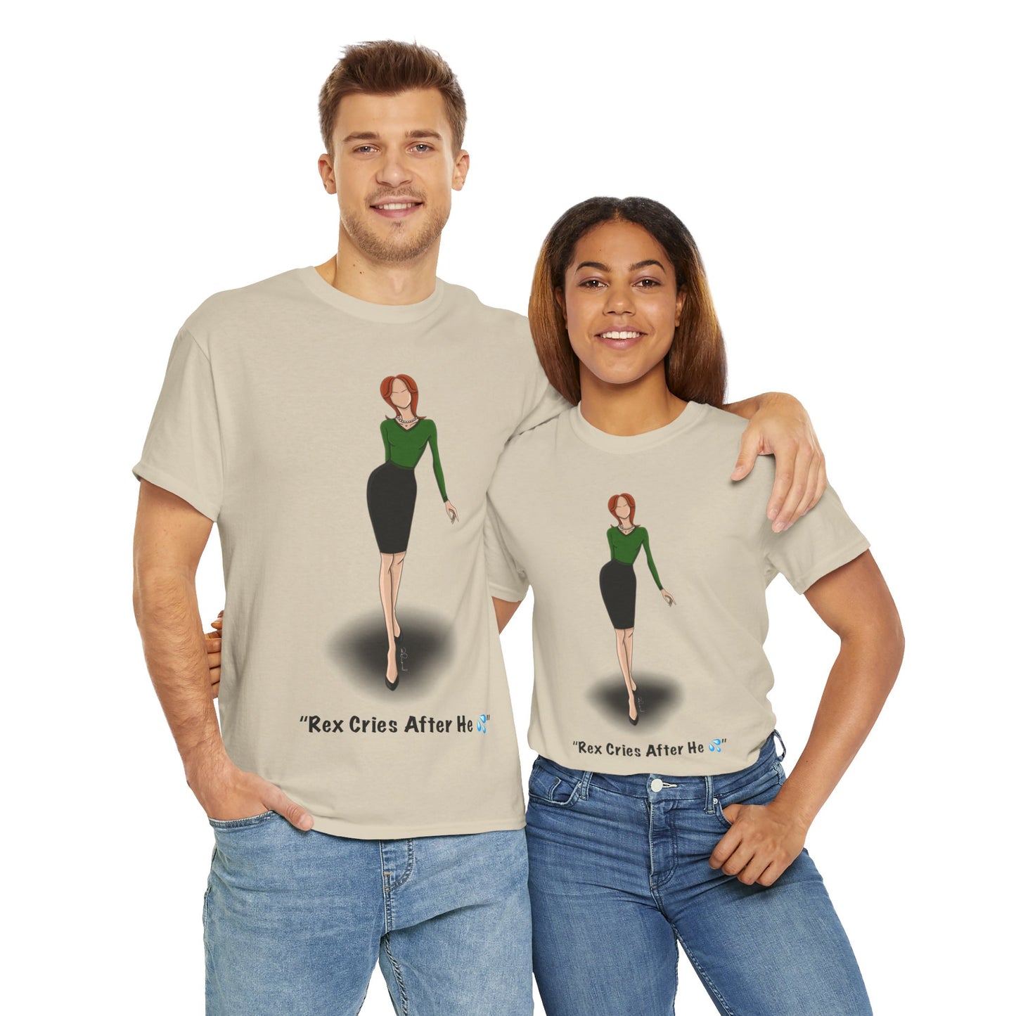 Bree Van De Kamp from Desperate Housewives Croquis Unisex Heavy Cotton Tee