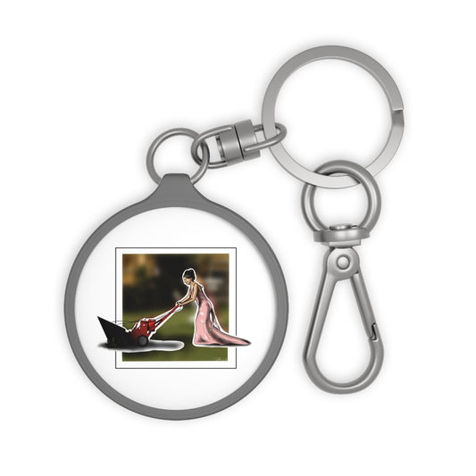 Gabrielle Solis Lawn Mower Desperate Housewives Croquis Keyring