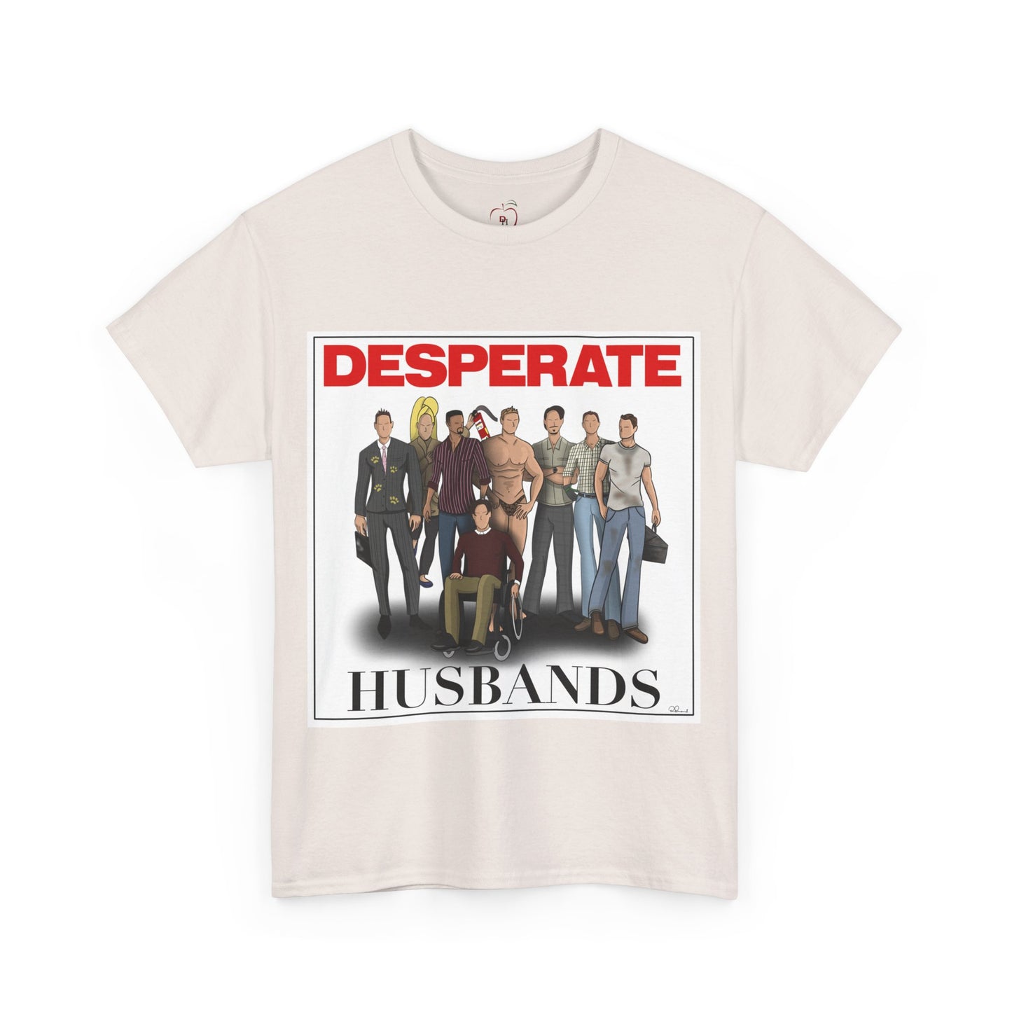 Desperate Husbands Unisex Heavy Cotton Tee