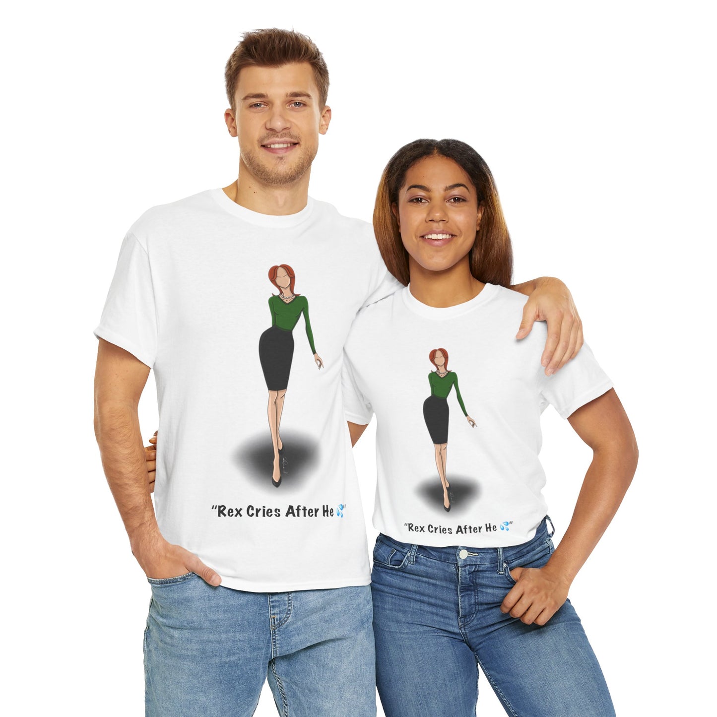 Bree Van De Kamp from Desperate Housewives Croquis Unisex Heavy Cotton Tee