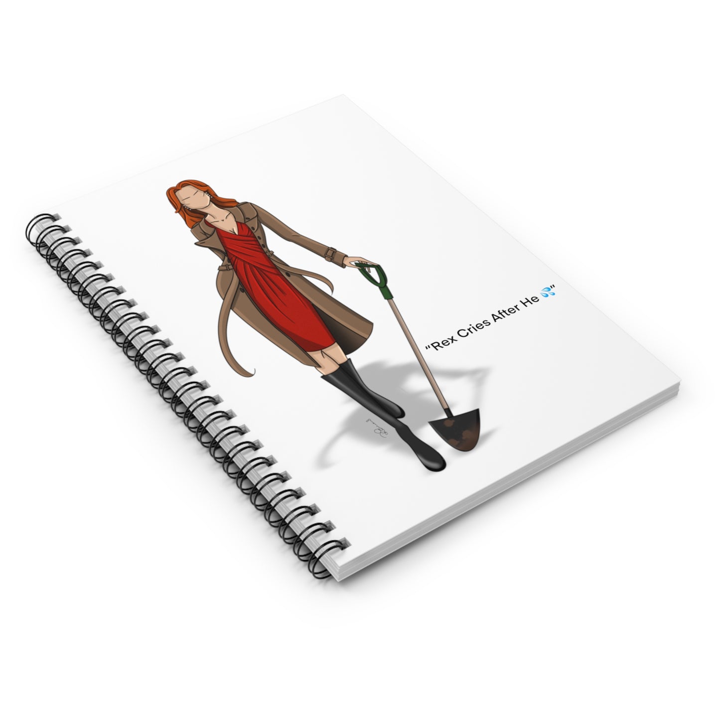 Bree Van De Kamp Confession Spiral Notebook - Ruled Line