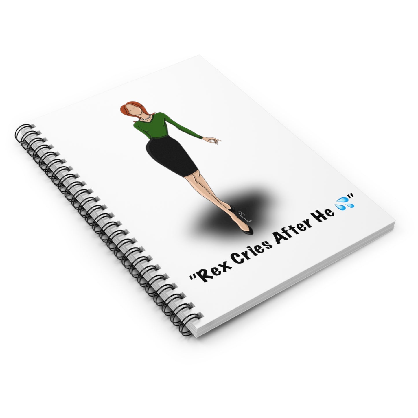 Bree Van De Kamp from Desperate Housewives Croquis Spiral Notebook - Ruled Line