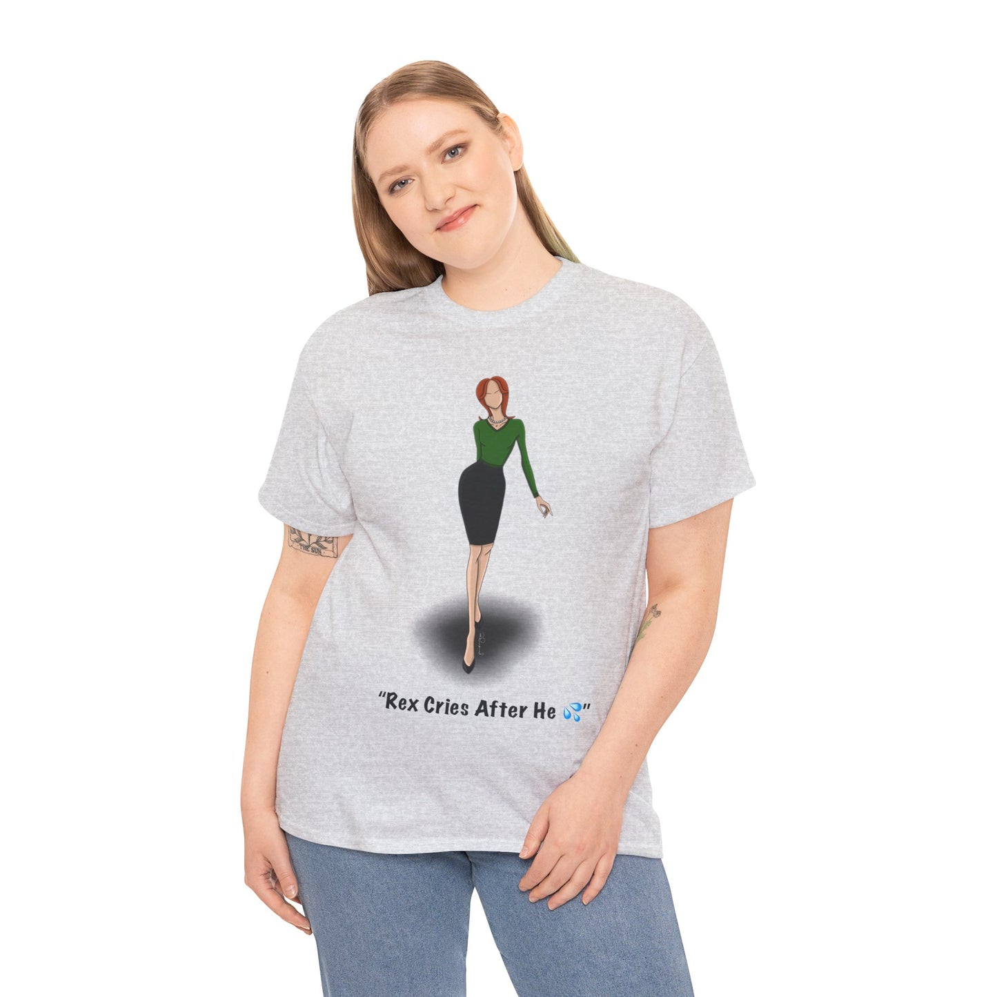 Bree Van De Kamp from Desperate Housewives Croquis Unisex Heavy Cotton Tee