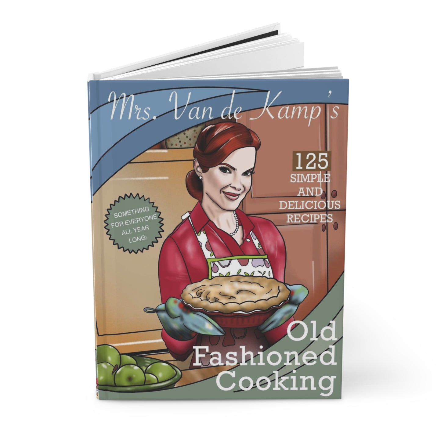 Mrs Van De Kamp’s Old Fashioned Cookbook (Hardcover Journal Matte)