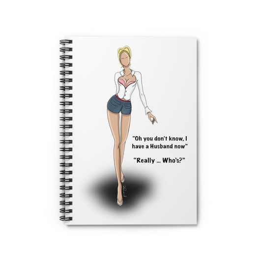 Edie Britt from Desperate Housewives Croquis Spiral Notebook - Ruled Line