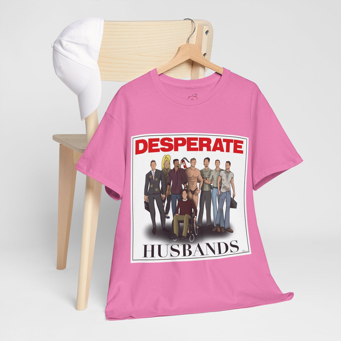 Desperate Husbands Unisex Heavy Cotton Tee