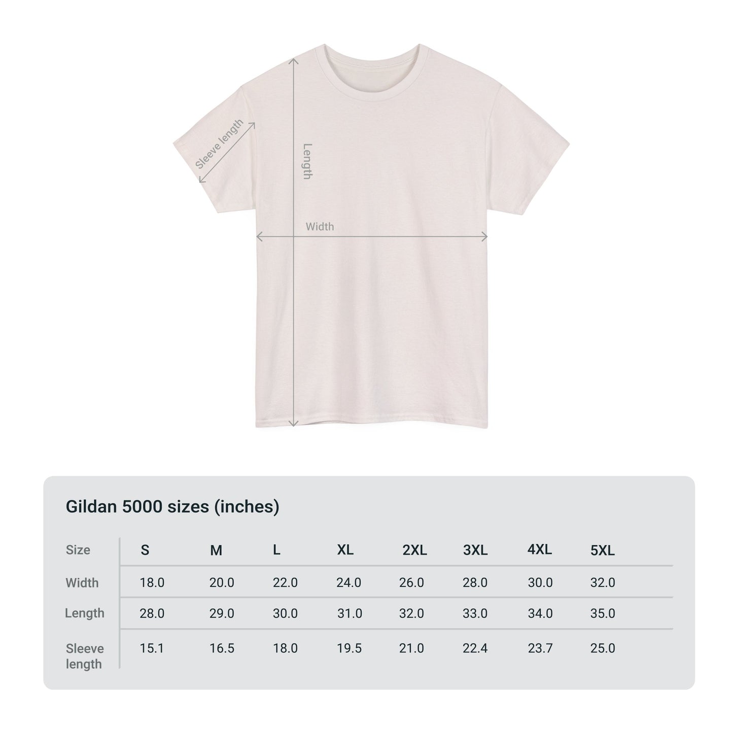 Vanity Fair Unisex Heavy Cotton Tee