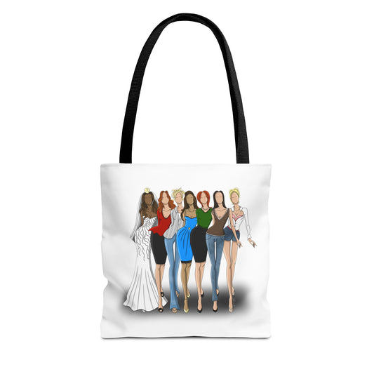 Desperate Housewives Group Croquis Tote Bag