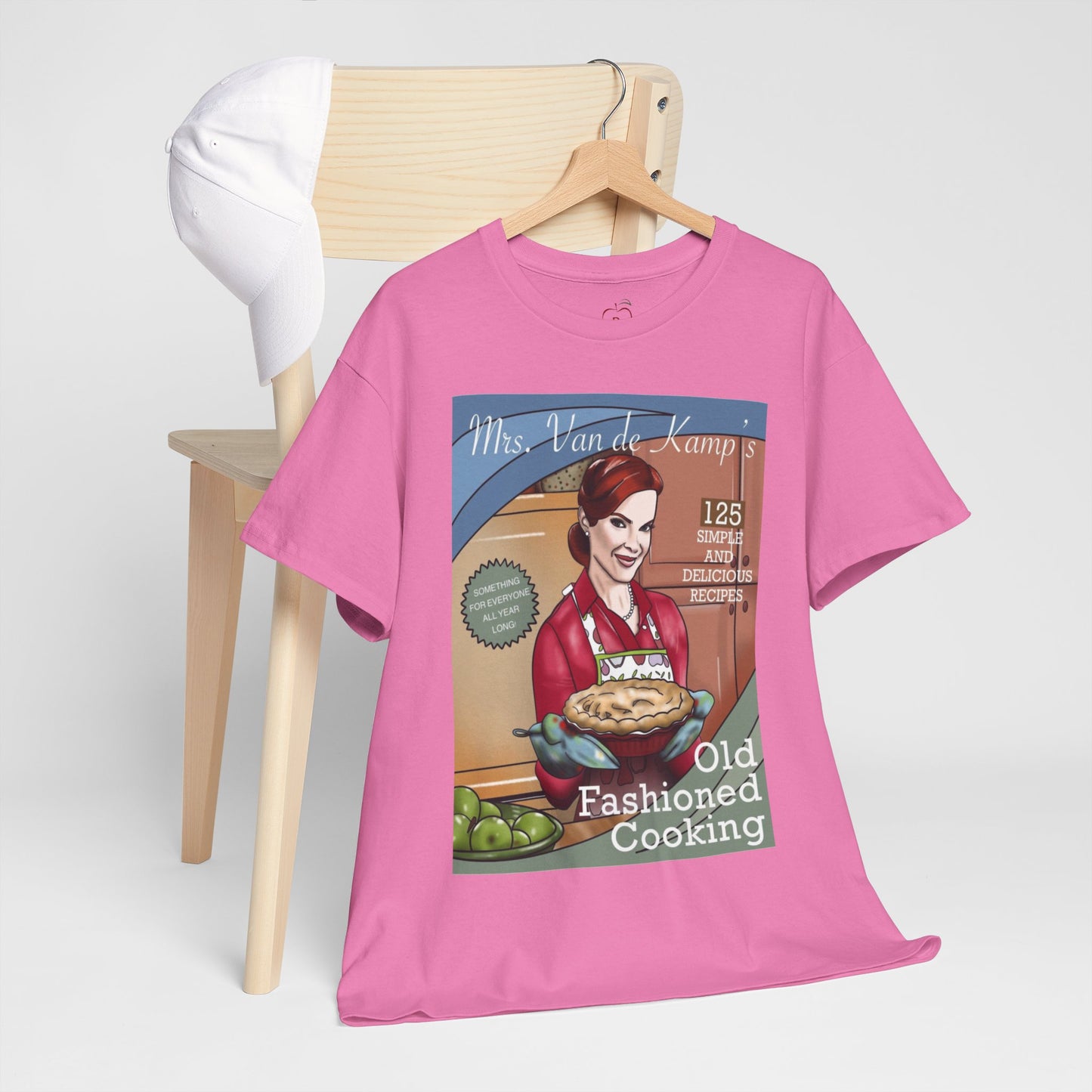 Mrs Van De Kamp’s Old Fashioned Cooking Unisex Heavy Cotton Tee