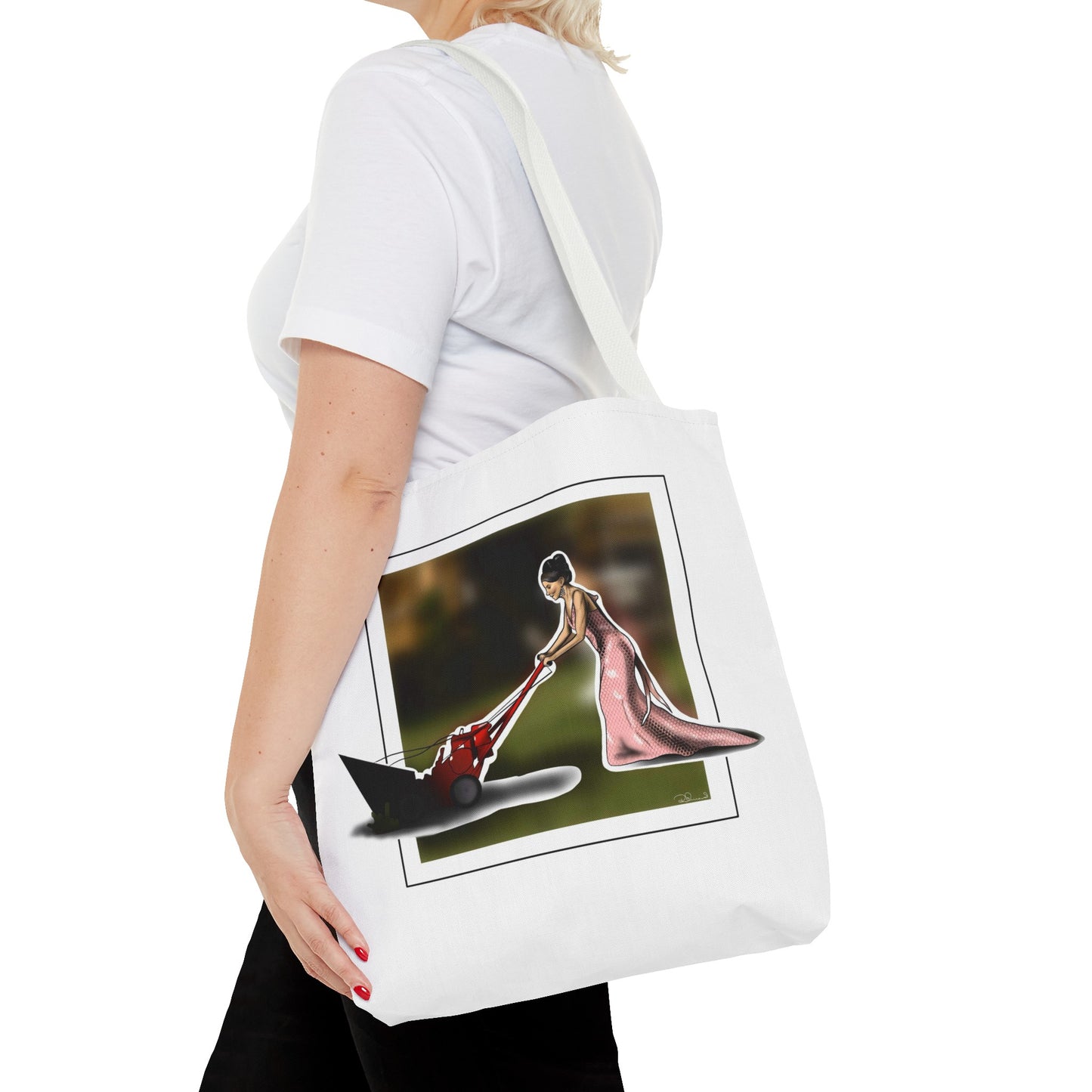 Gabrielle Solis Lawn Mower Desperate Housewives Croquis Tote Bag