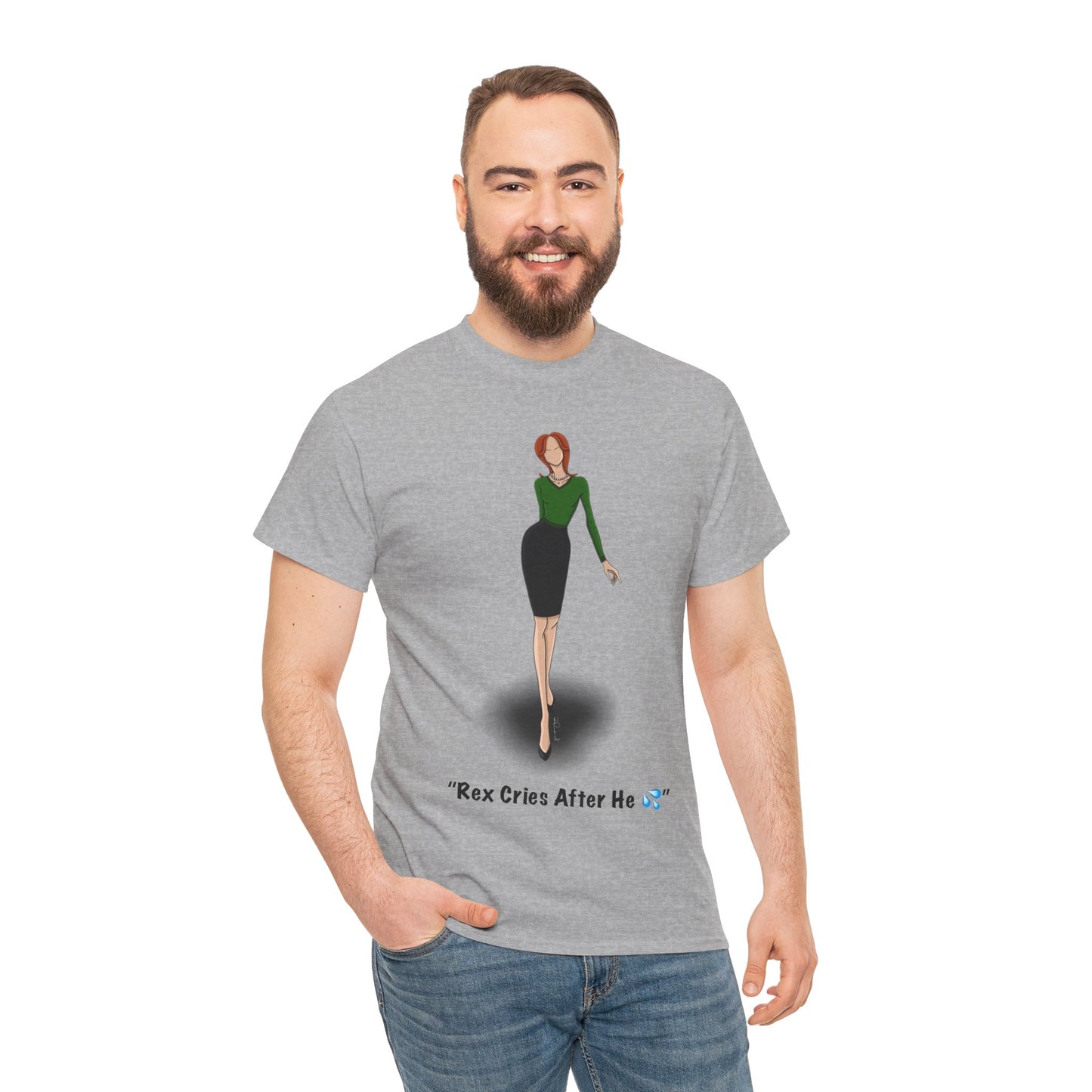 Bree Van De Kamp from Desperate Housewives Croquis Unisex Heavy Cotton Tee