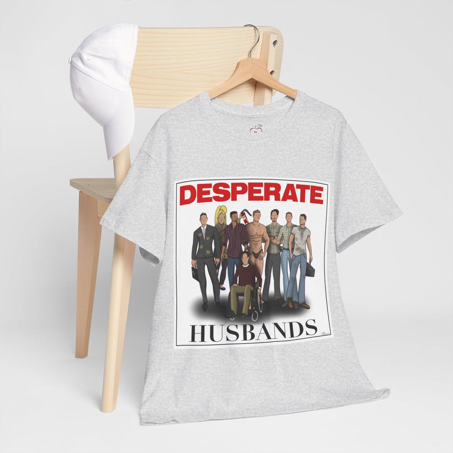 Desperate Husbands Unisex Heavy Cotton Tee