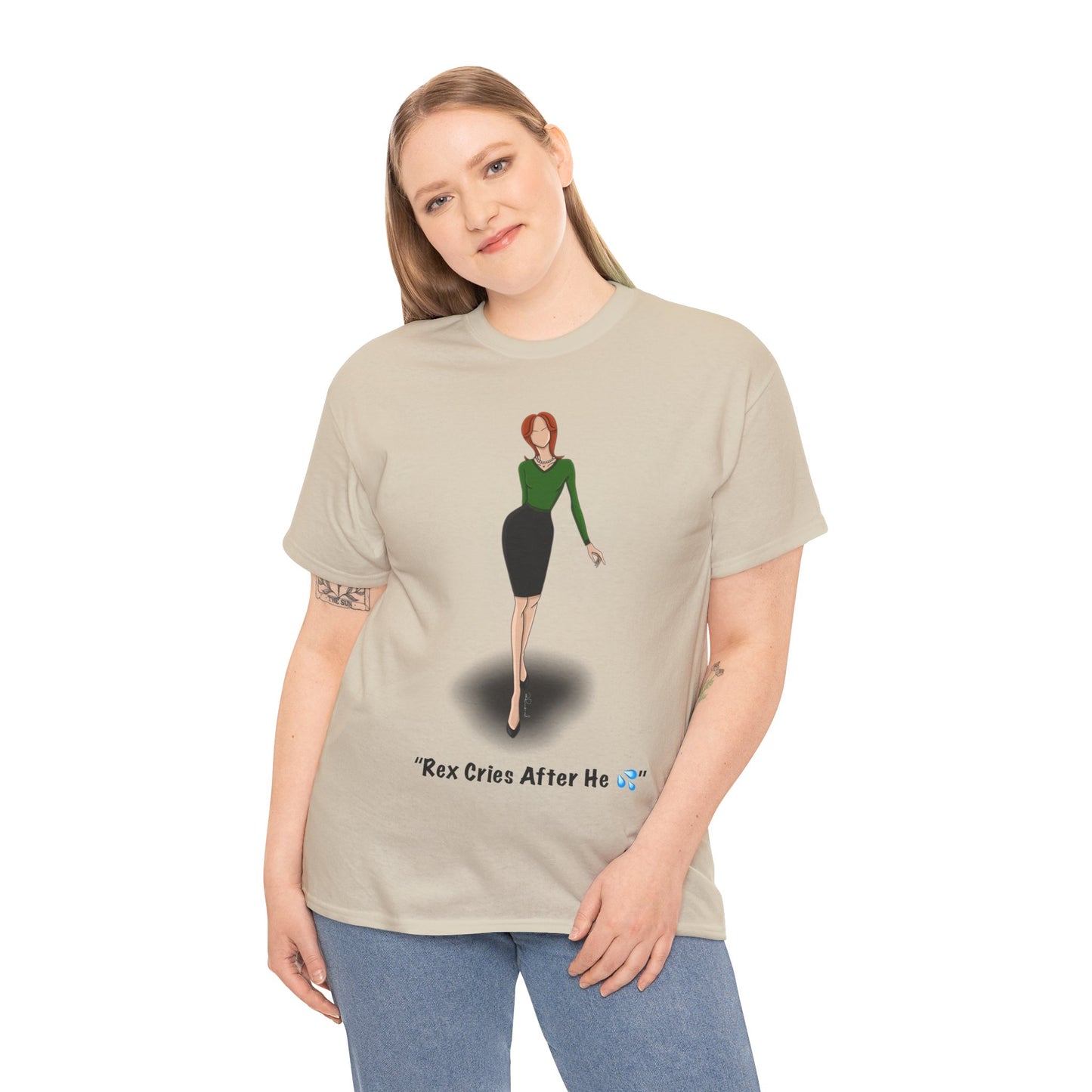 Bree Van De Kamp from Desperate Housewives Croquis Unisex Heavy Cotton Tee