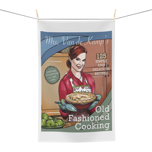 Mrs Van De Kamp’s Old Fashioned Cooking Microfiber Tea Towel