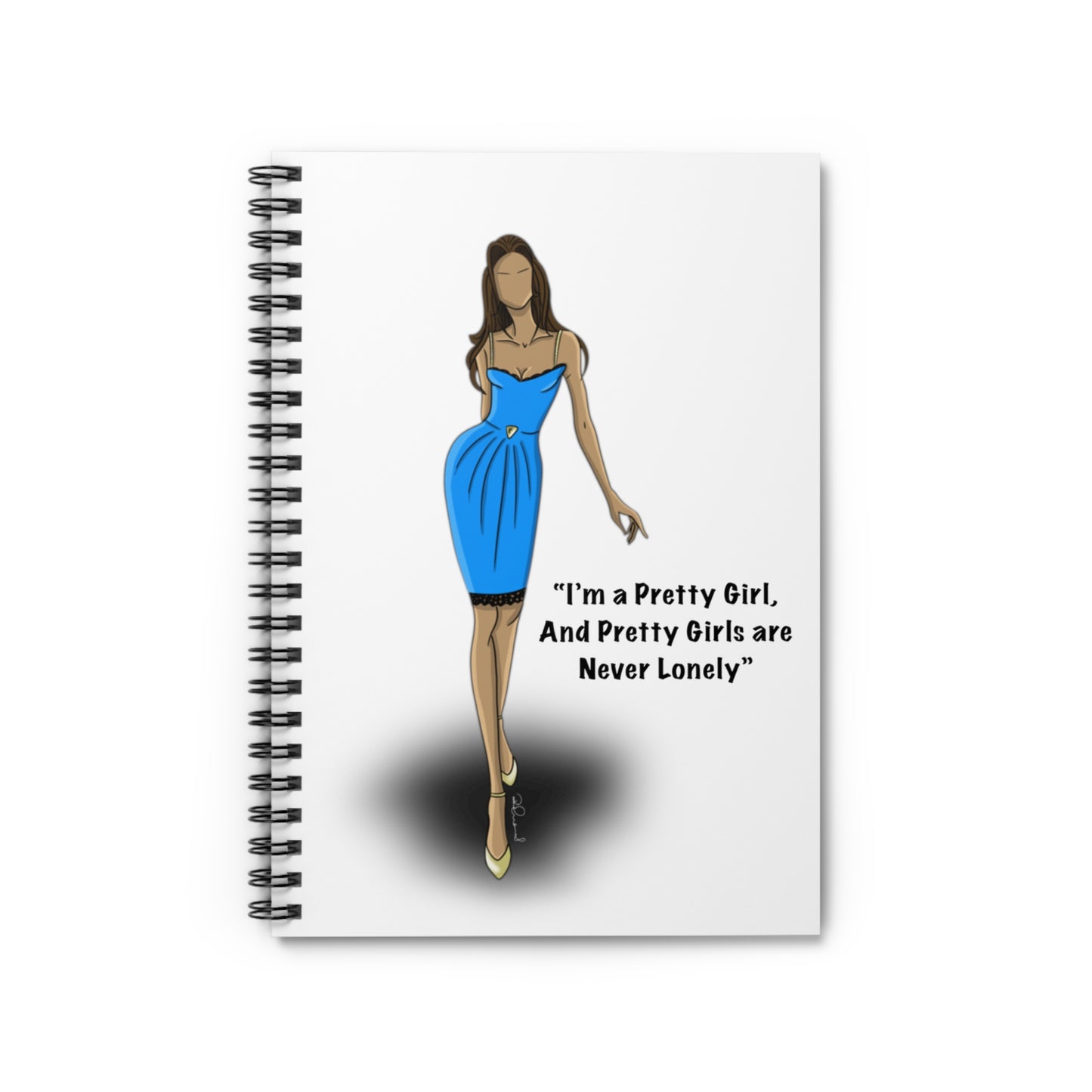 Gabrielle Solis from Desperate Housewives Croquis Spiral Notebook - Ruled Line