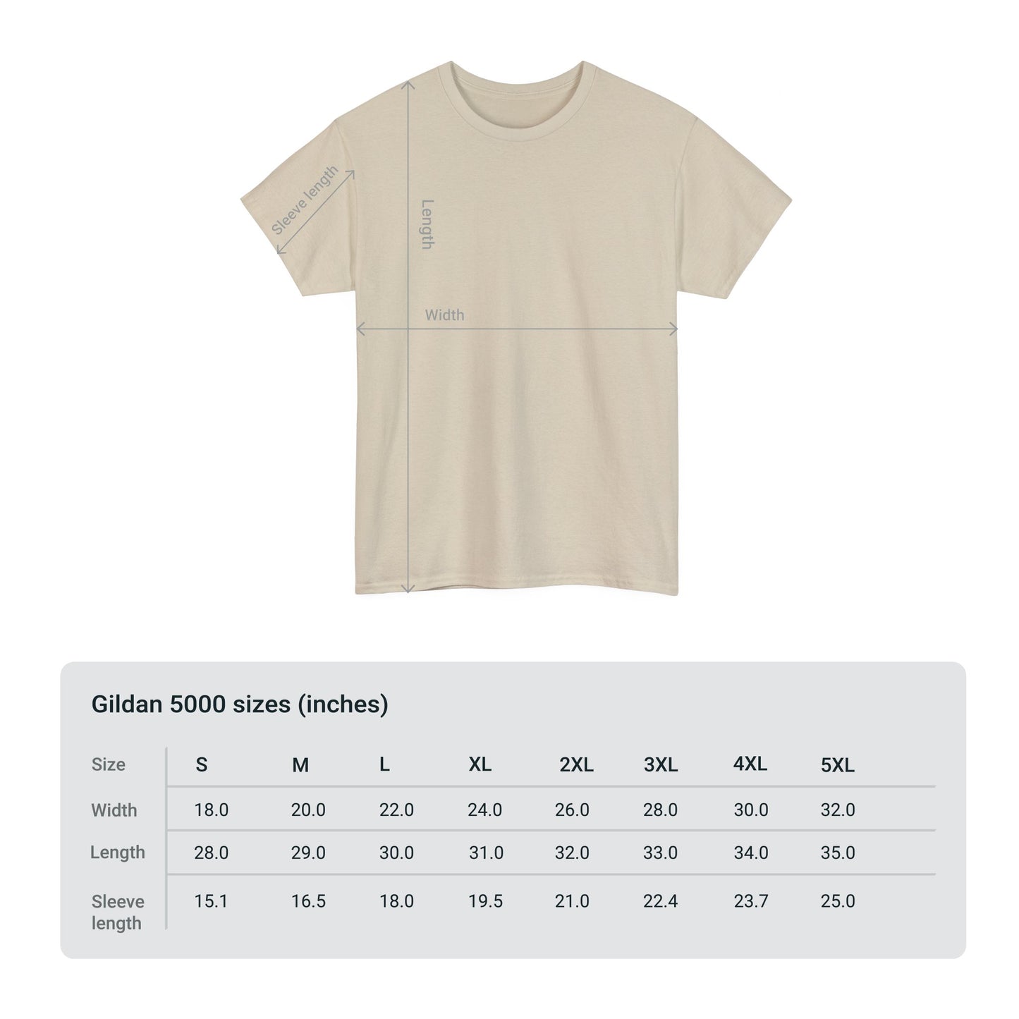 Vanity Fair Unisex Heavy Cotton Tee