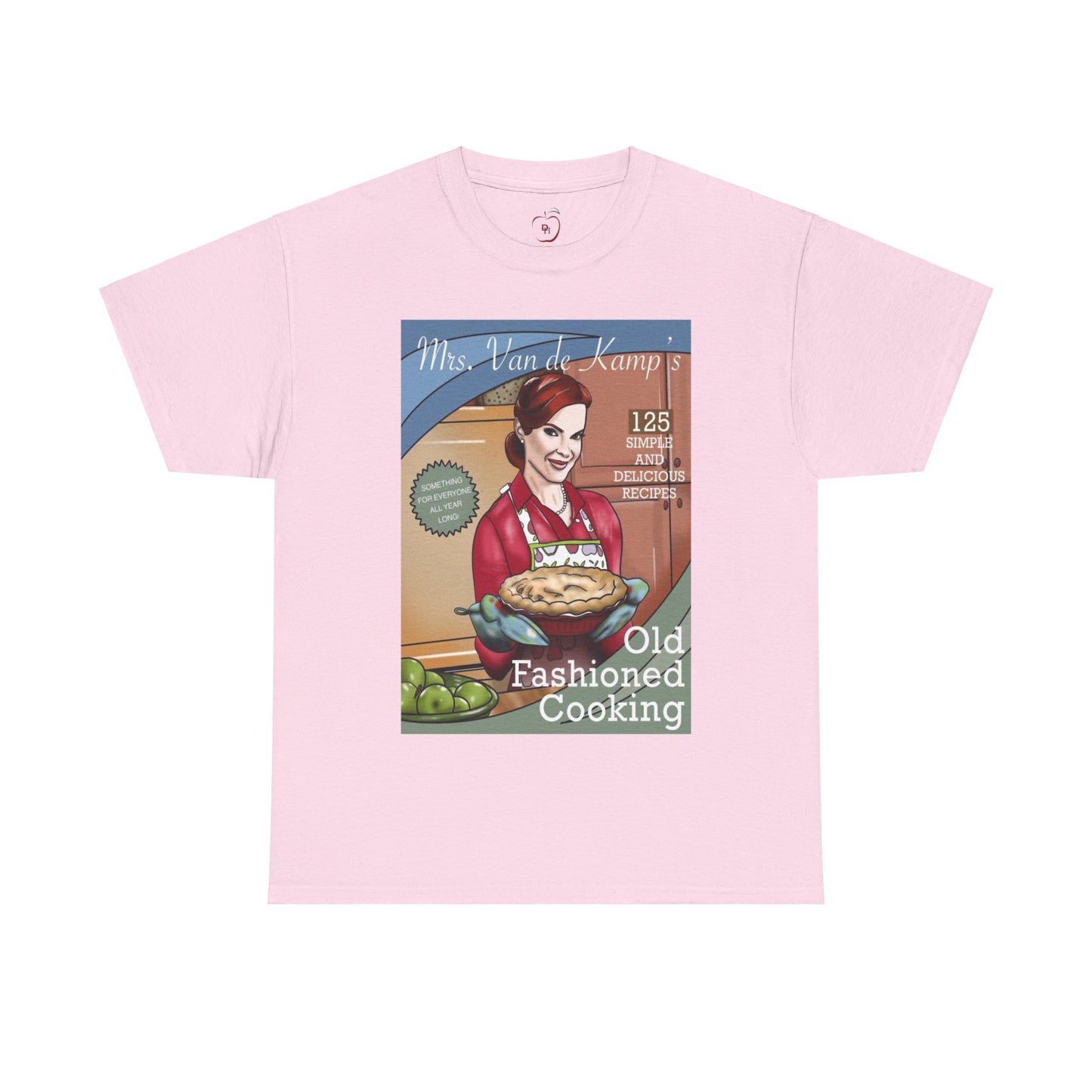 Mrs Van De Kamp’s Old Fashioned Cooking Unisex Heavy Cotton Tee