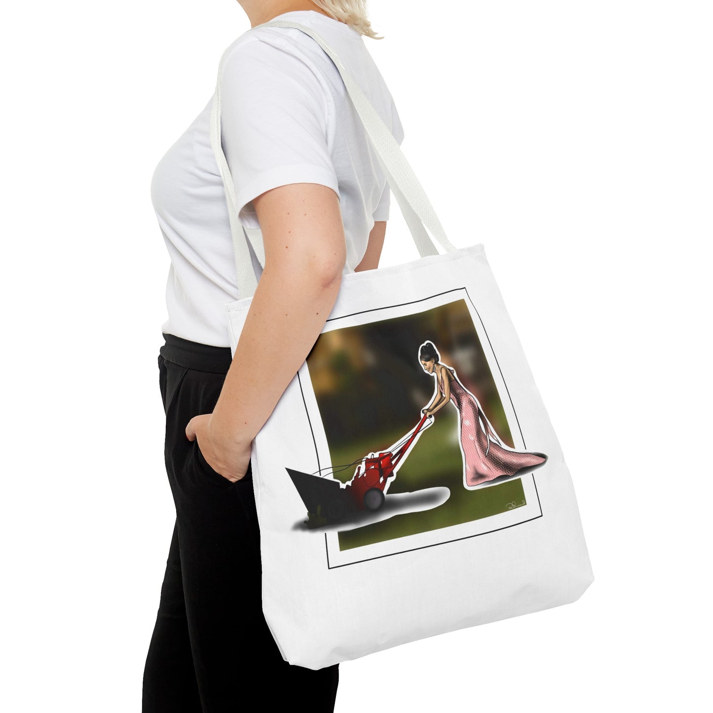 Gabrielle Solis Lawn Mower Desperate Housewives Croquis Tote Bag