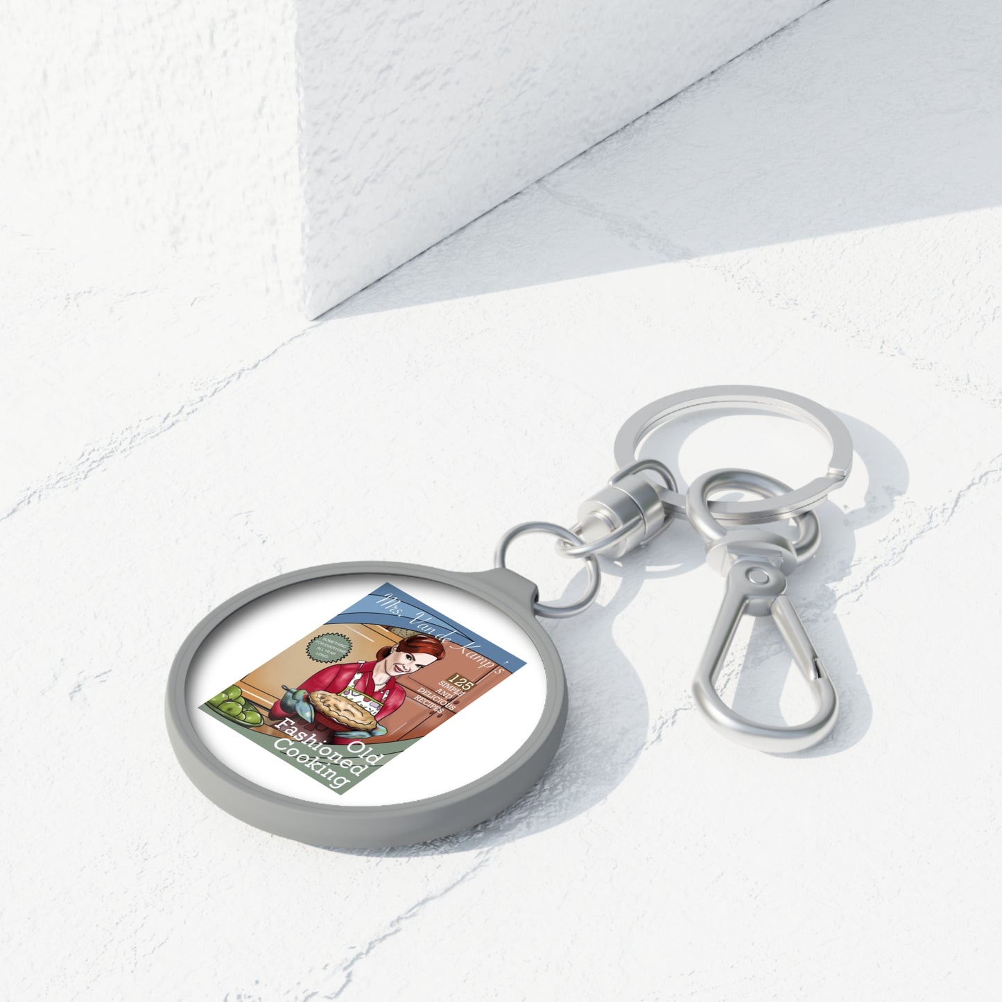 Mrs Van De Kamp’s Old Fashioned Cooking Keyring