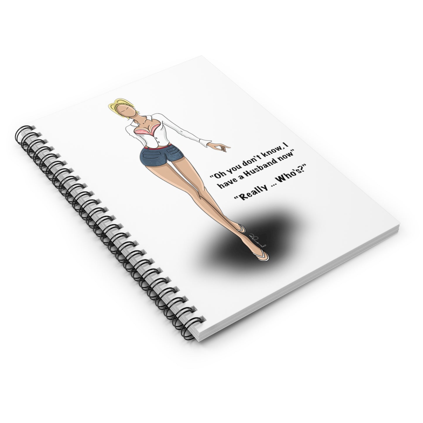 Edie Britt from Desperate Housewives Croquis Spiral Notebook - Ruled Line