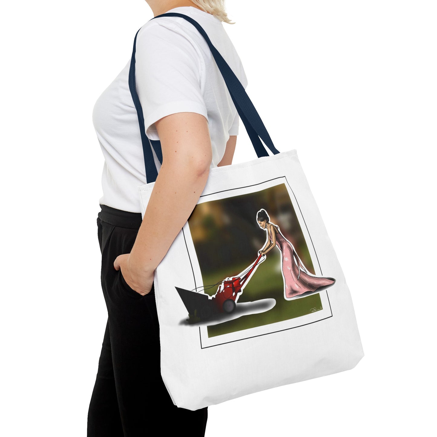 Gabrielle Solis Lawn Mower Desperate Housewives Croquis Tote Bag