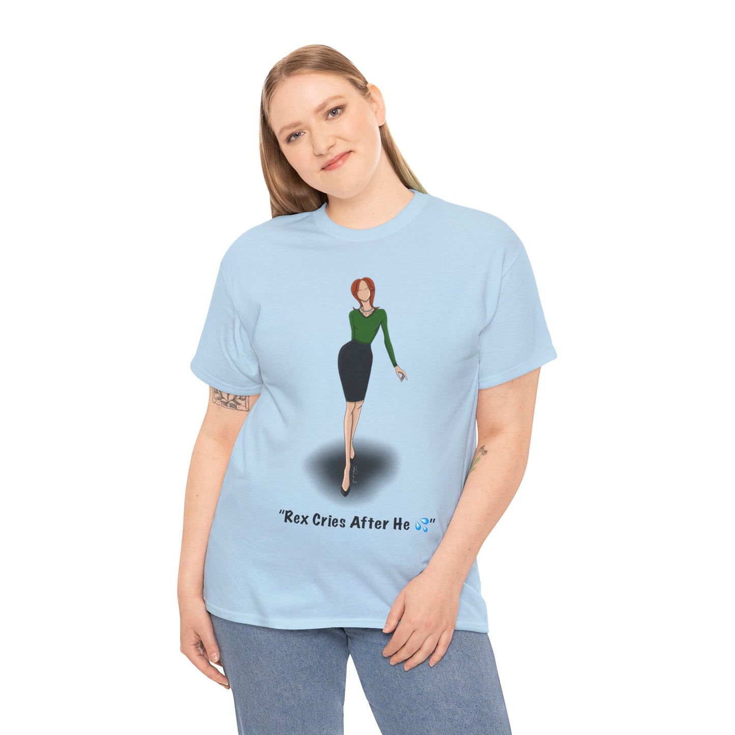 Bree Van De Kamp from Desperate Housewives Croquis Unisex Heavy Cotton Tee