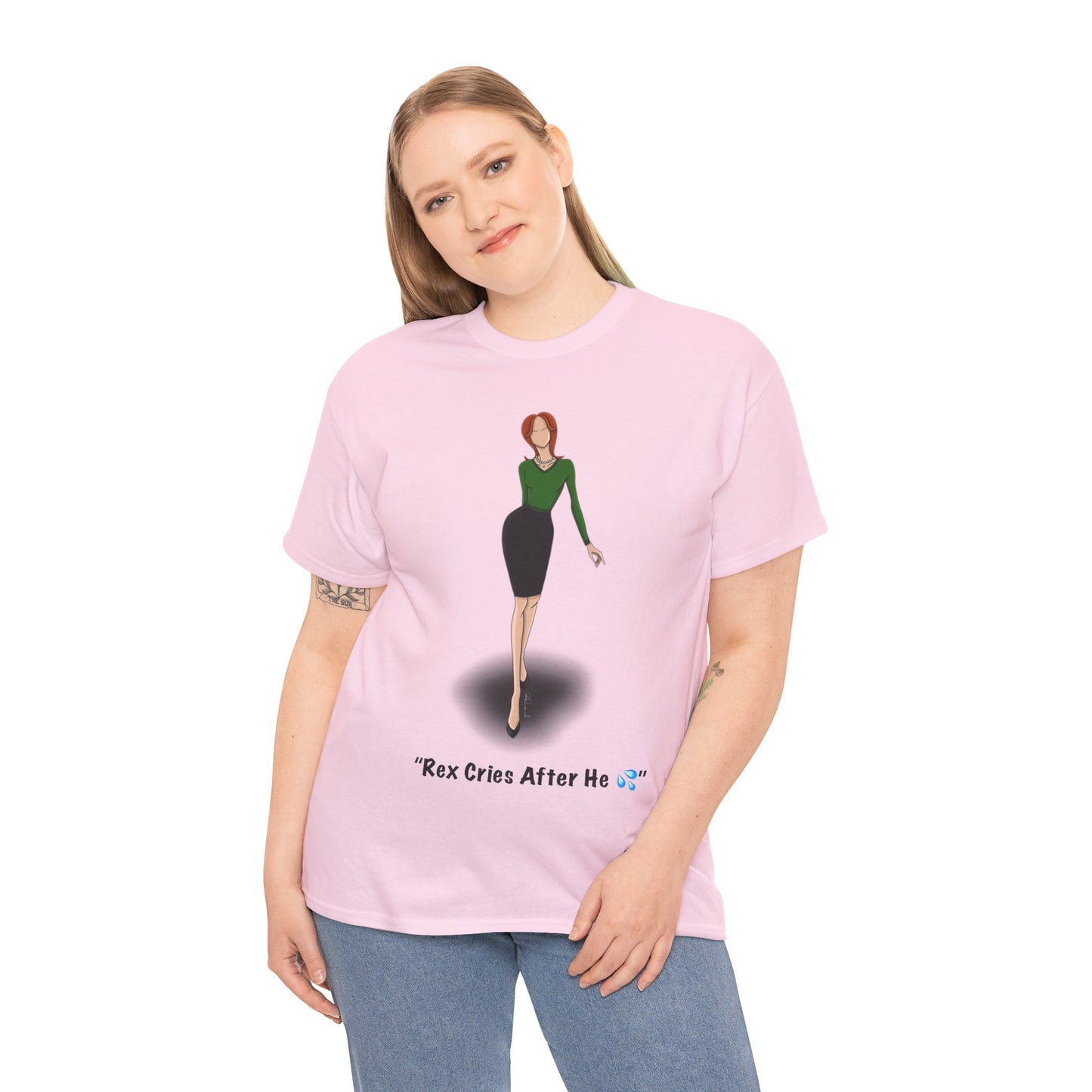 Bree Van De Kamp from Desperate Housewives Croquis Unisex Heavy Cotton Tee