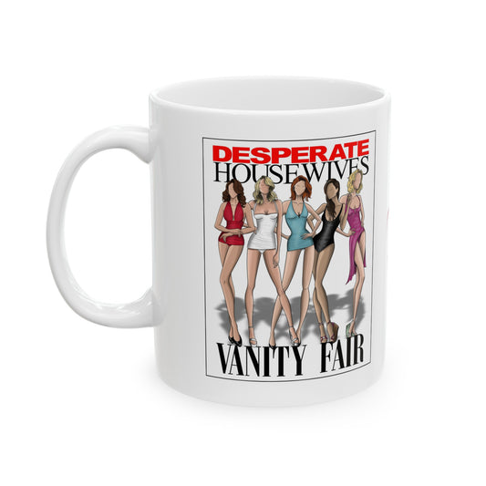 Vanity Fair Croquis Ceramic Mug, (11oz)