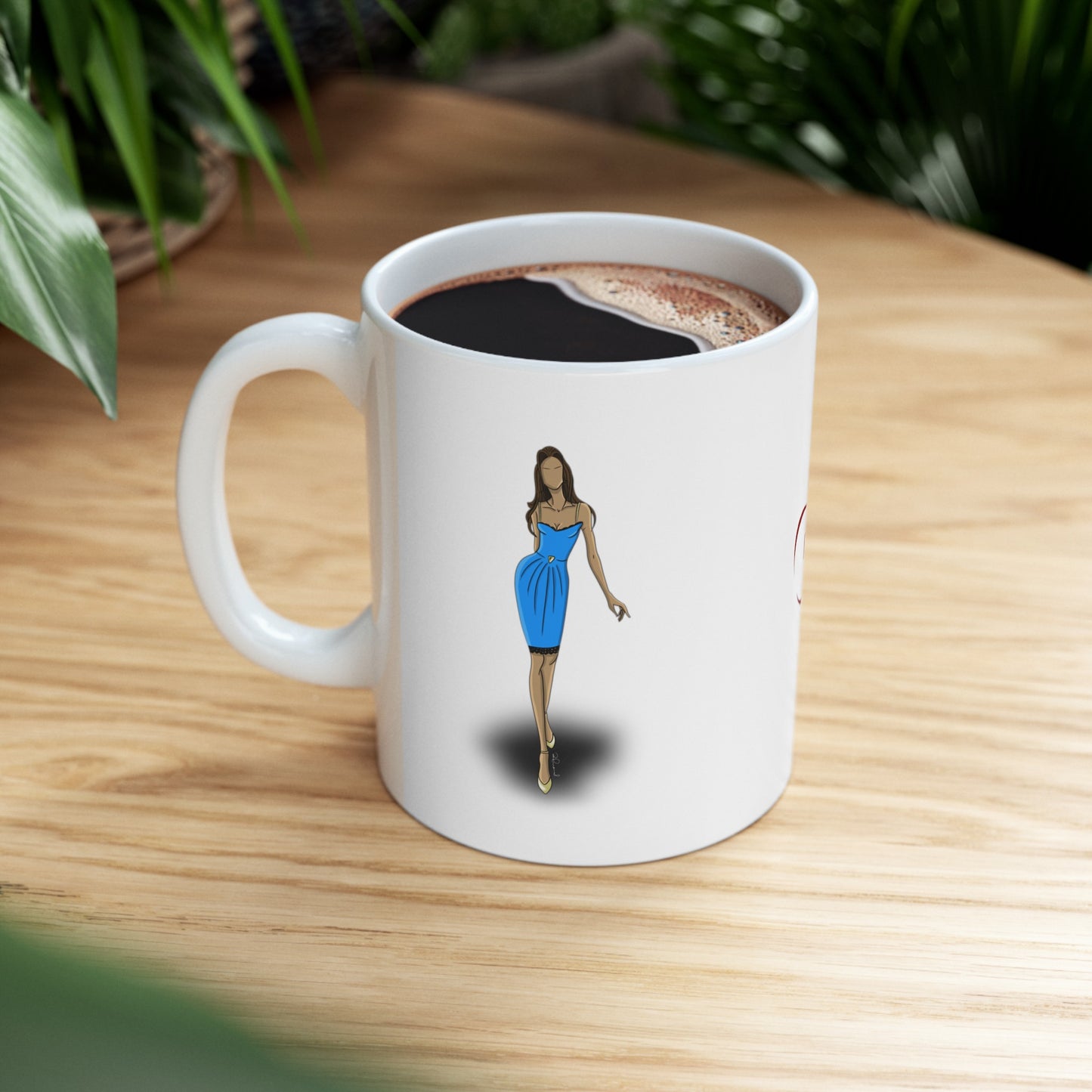 Gabrielle Solis from Desperate Housewives Croquis Ceramic Mug, (11oz)