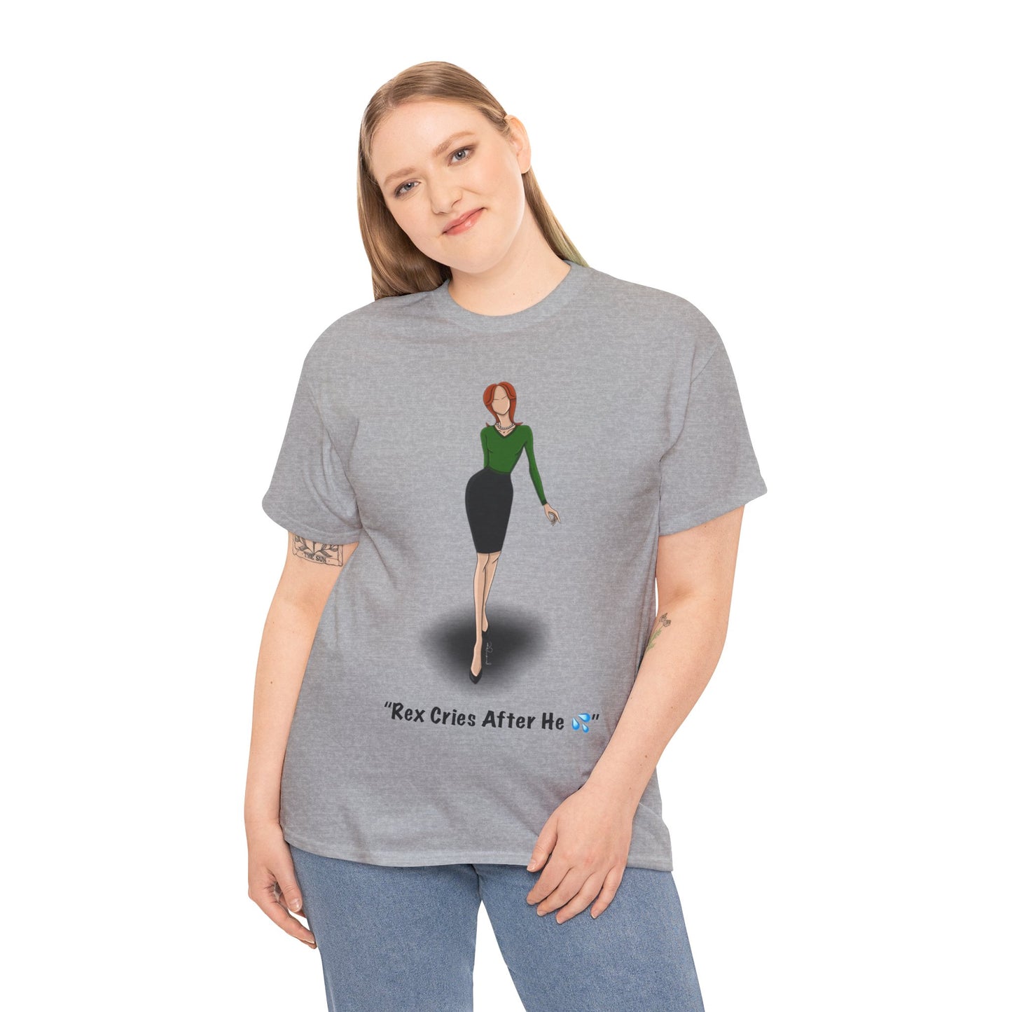 Bree Van De Kamp from Desperate Housewives Croquis Unisex Heavy Cotton Tee