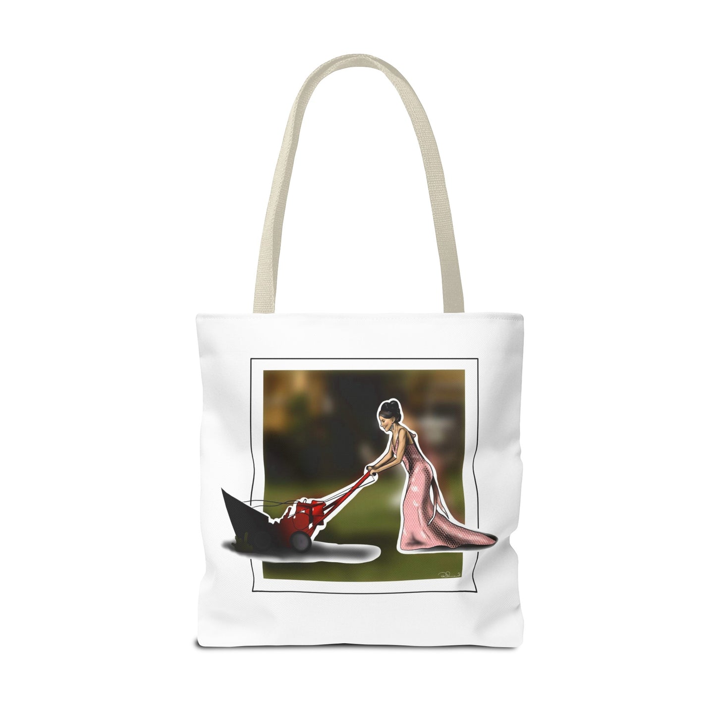 Gabrielle Solis Lawn Mower Desperate Housewives Croquis Tote Bag