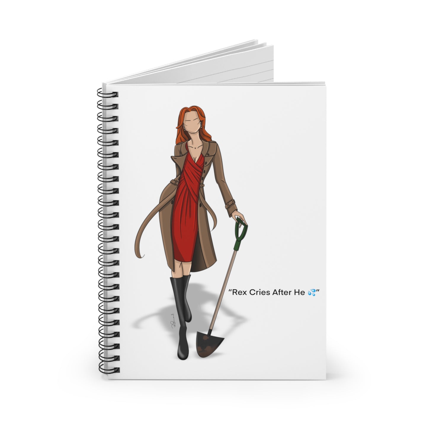 Bree Van De Kamp Confession Spiral Notebook - Ruled Line