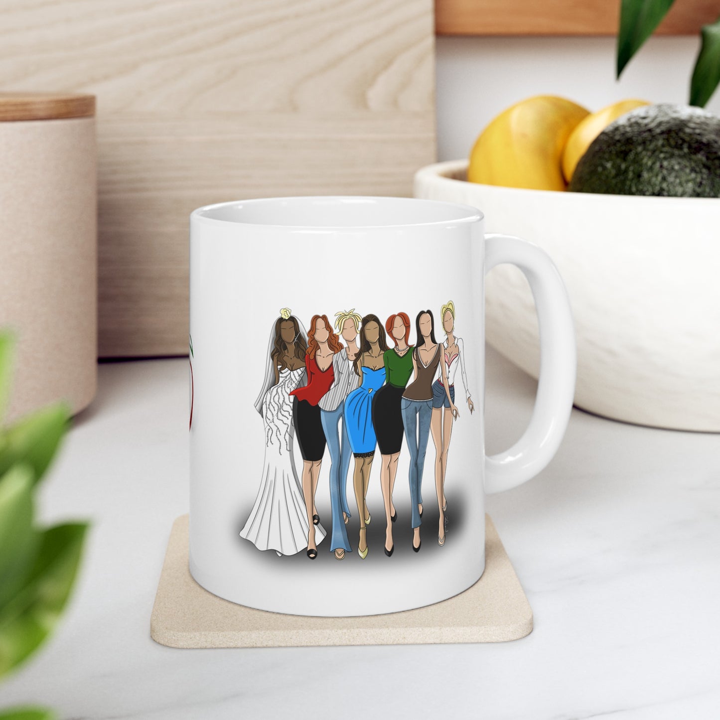 Desperate Housewives Croquis Ceramic Mug, (11oz)