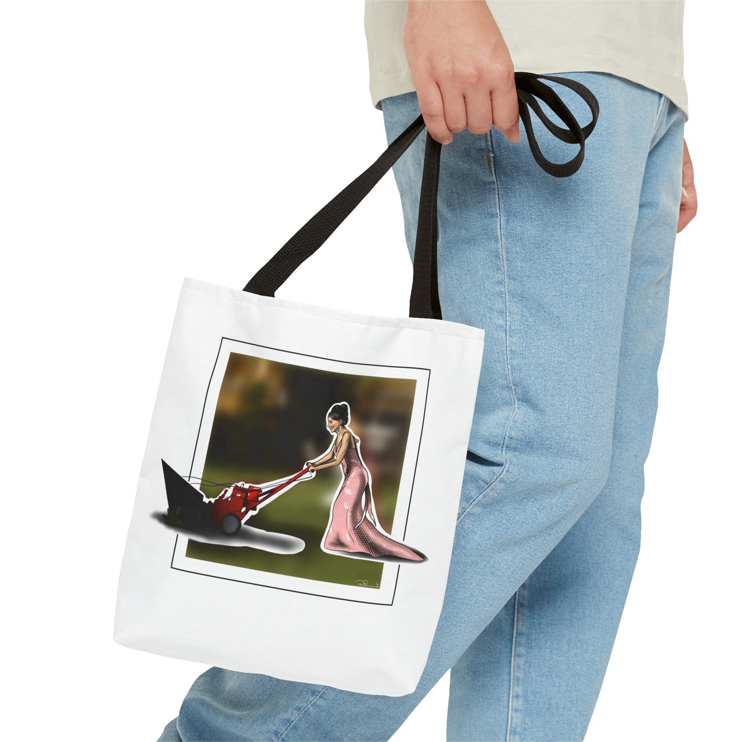 Gabrielle Solis Lawn Mower Desperate Housewives Croquis Tote Bag