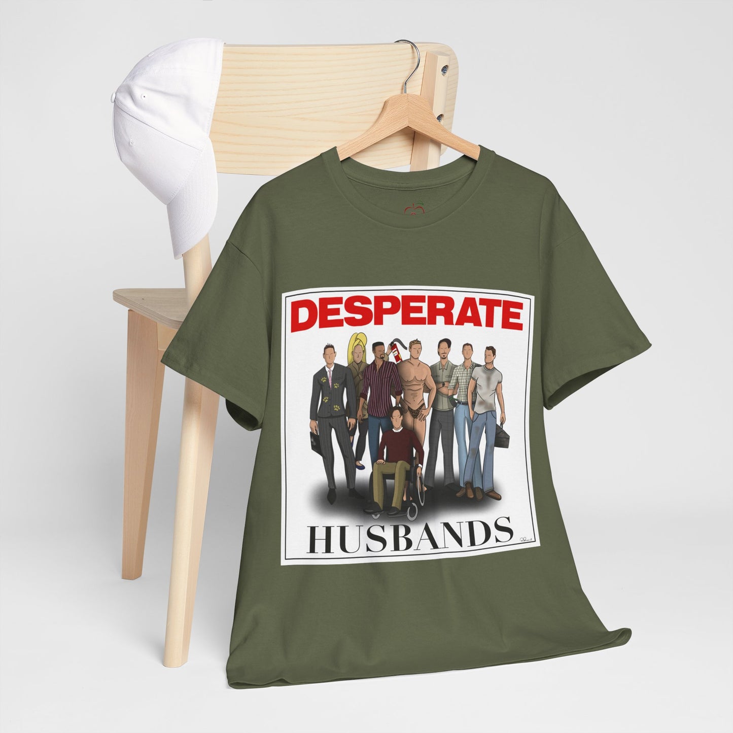 Desperate Husbands Unisex Heavy Cotton Tee