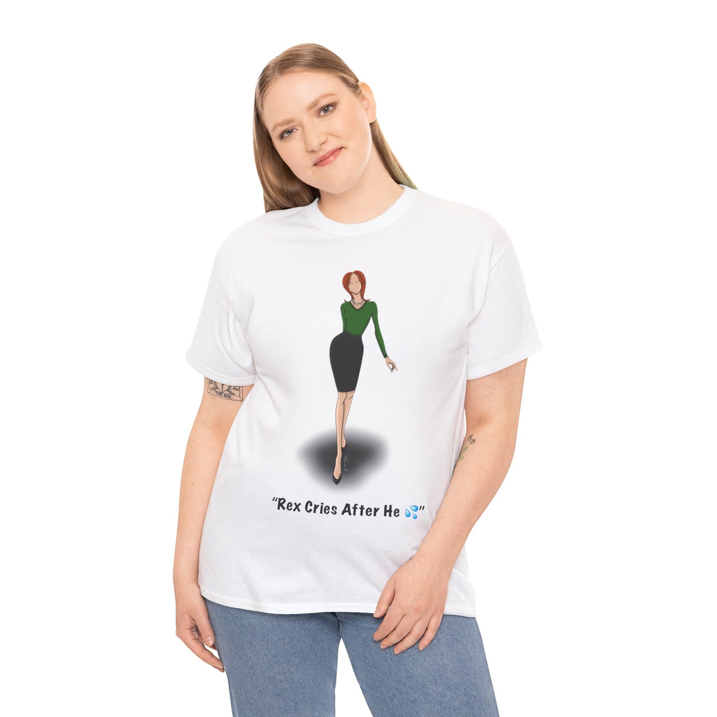 Bree Van De Kamp from Desperate Housewives Croquis Unisex Heavy Cotton Tee