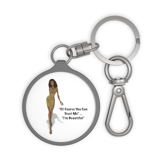 Renee Perry Leopard Dress Keyring