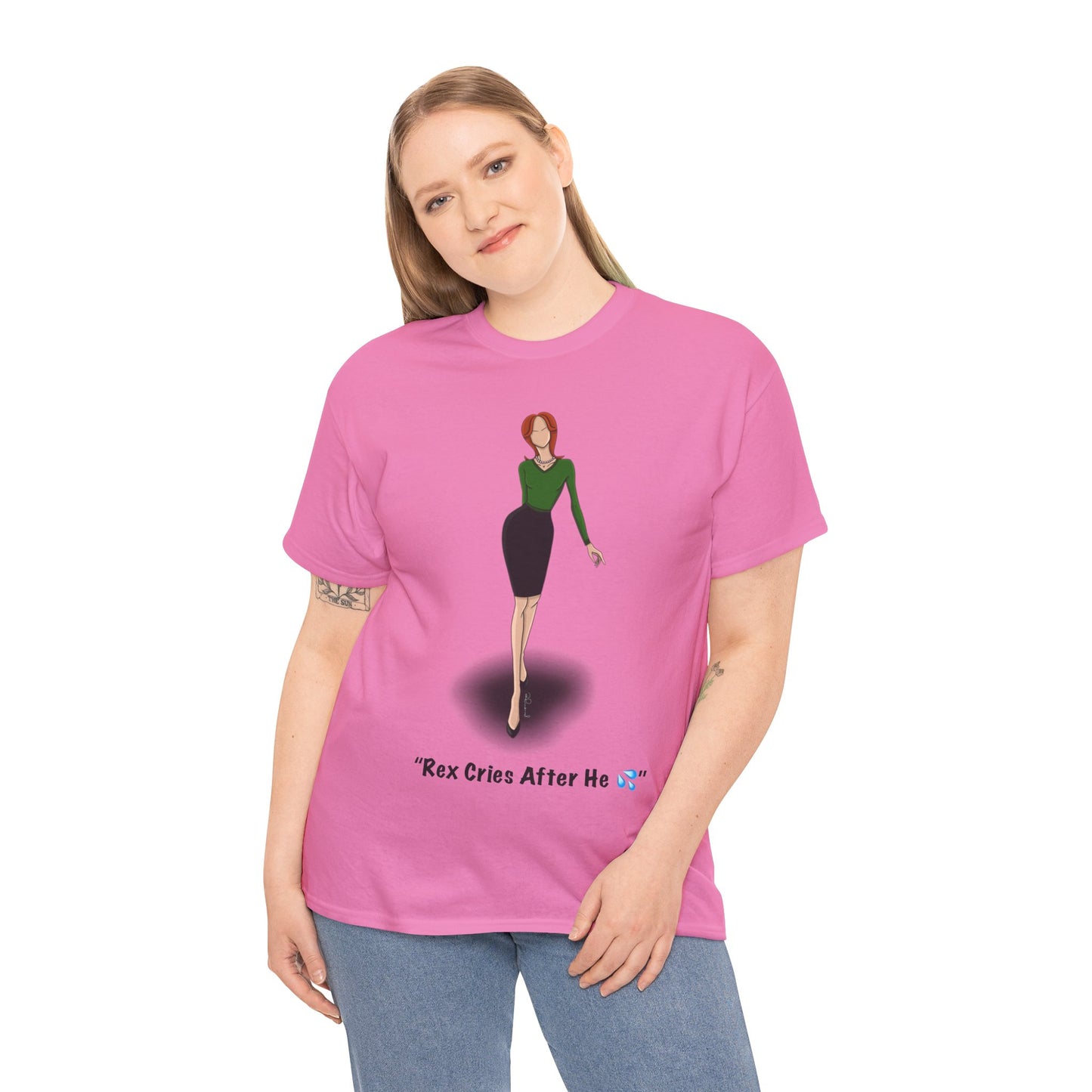 Bree Van De Kamp from Desperate Housewives Croquis Unisex Heavy Cotton Tee