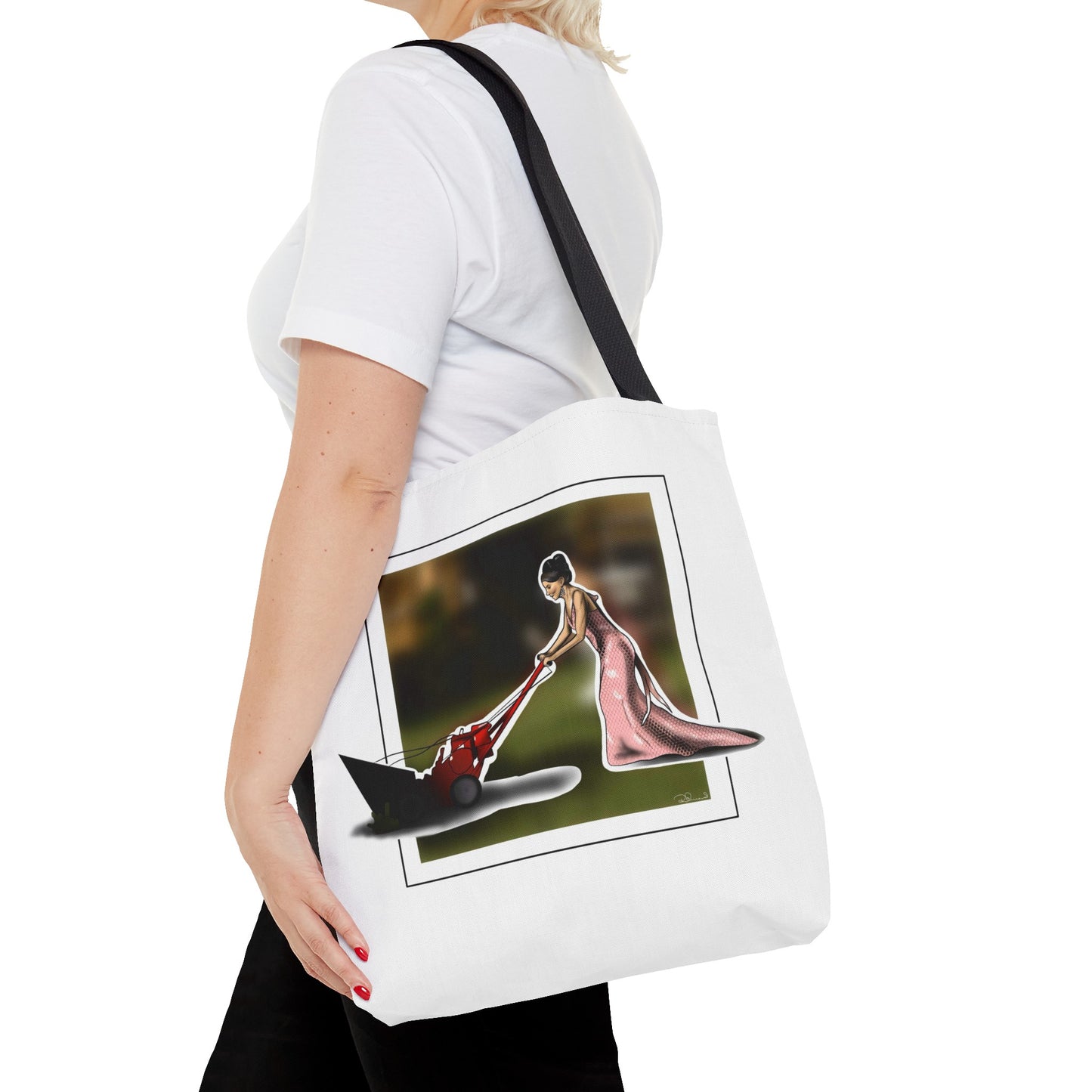 Gabrielle Solis Lawn Mower Desperate Housewives Croquis Tote Bag