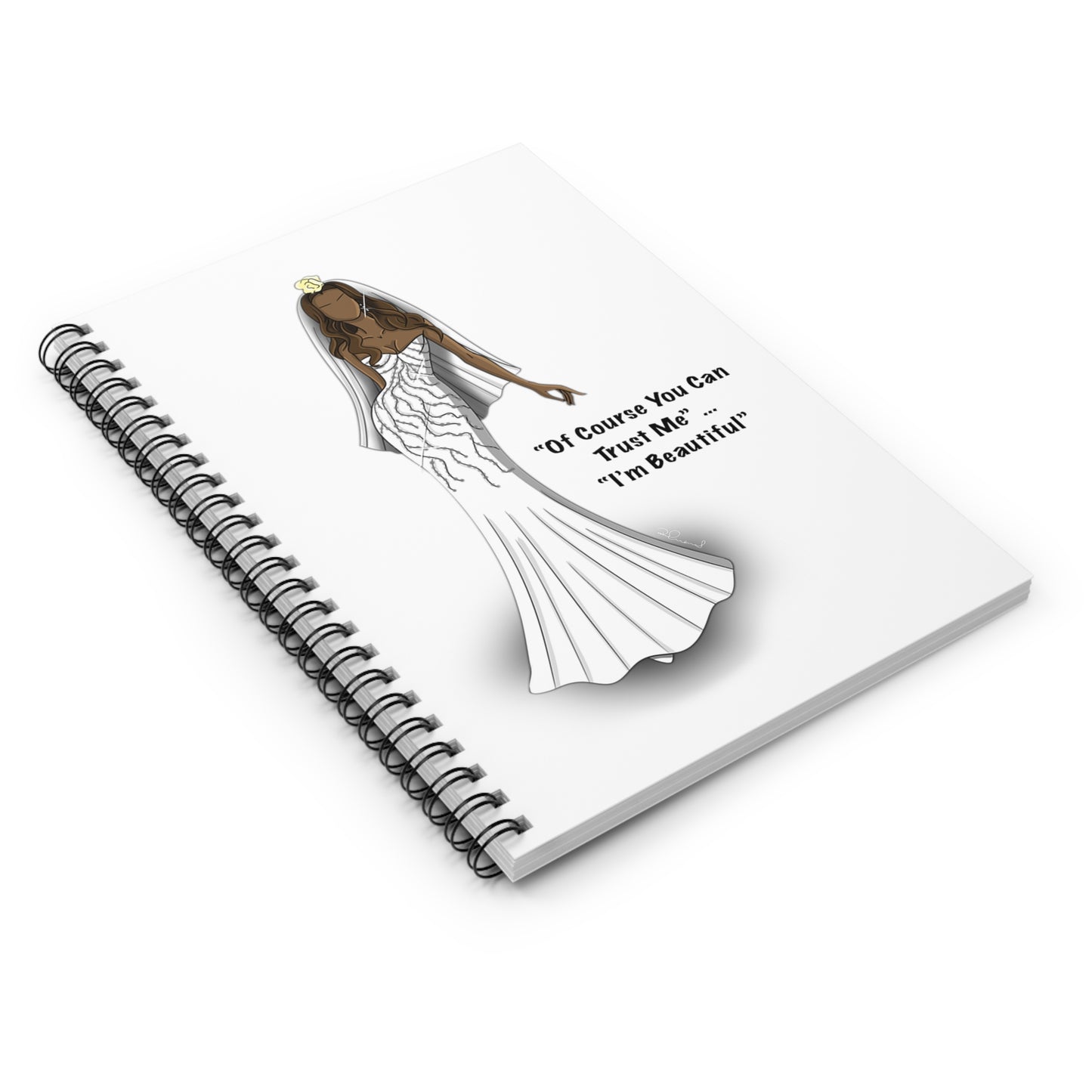 Renee Perry Desperate Housewives Croquis Spiral Notebook - Ruled Line