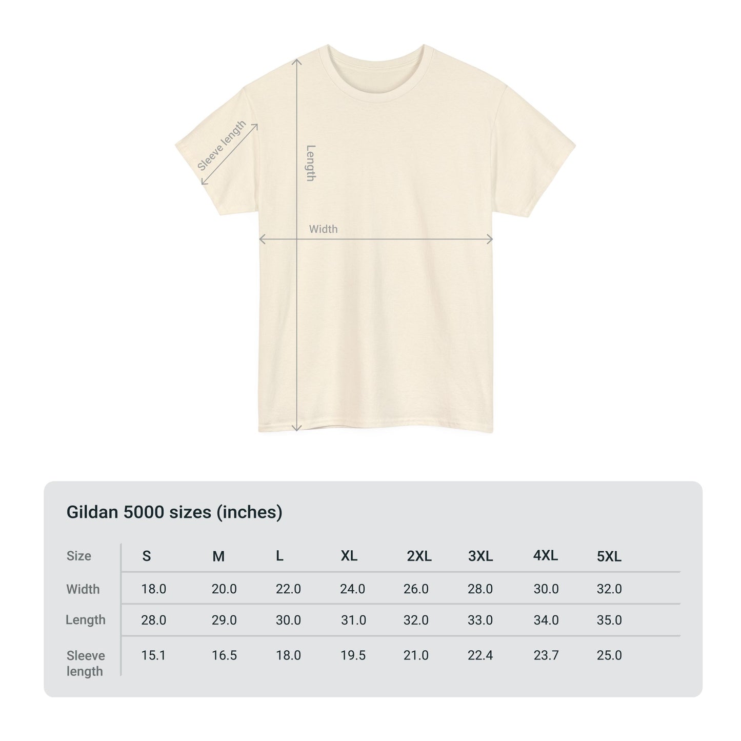 Vanity Fair Unisex Heavy Cotton Tee